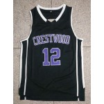 Maglia NBA 12 Morant Crestwood Nero