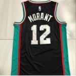 Maglia NBA 12 Morant Grizzlies 20-21 Autentico Nero