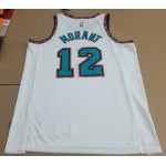 Maglia 12 Morant Memphis Grizzlies 2024-25 Grizzlies Classic Bianco