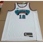 Maglia 12 Morant Memphis Grizzlies 2024-25 Grizzlies Classic Bianco