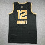 Maglia NBA 12 Morant Memphis Grizzlies 24-25 Nero Oro