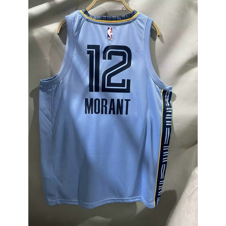 Maglia NBA 12 Morant Memphis Grizzlies Statement Edition 2022-23