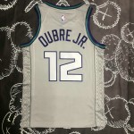 Maglia #12 Oubre Jr. Hornets 22-23 Grigio