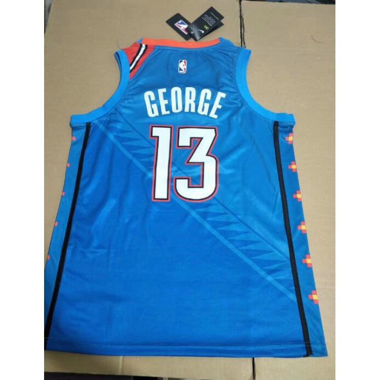 Maglia NBA 13 George 2019 OKC Thunder city