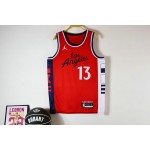 Maglia NBA 13 George Los Angeles Clippers 2024-25 statement Rosso Stampato