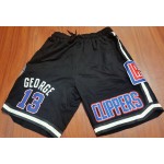 Maglia NBA 13 George Los Angeles Clippers Pantaloncini Nero