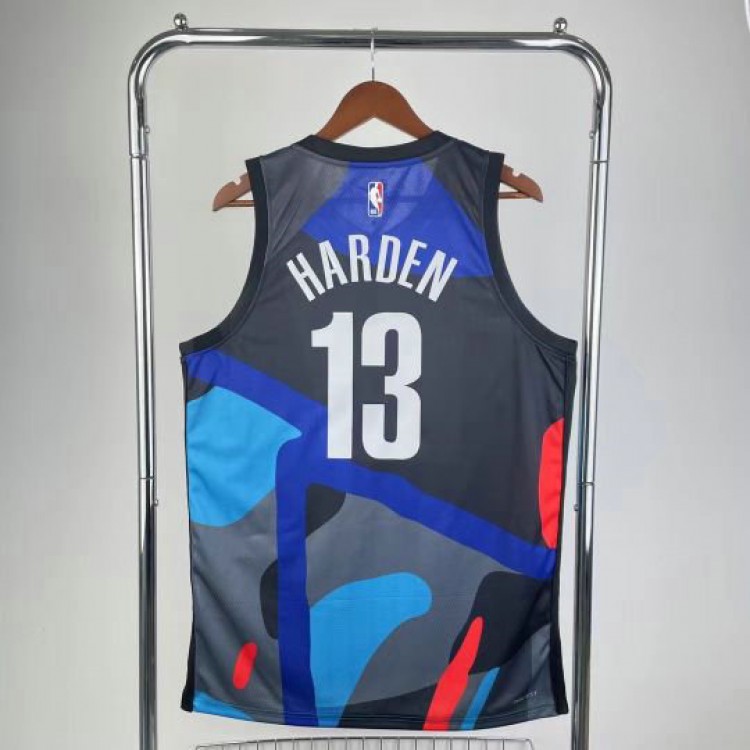 Maglia #13 Harden Brooklyn Nets 2023-24 City Edition Swingman