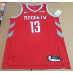 Maglia 13 Harden Houston Rockets Rosso