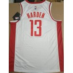 Maglia NBA 13 Harden Rockets 2019 Bianco Stampato