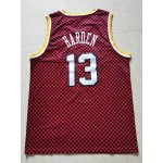 Maglia NBA 13 Harden Rockets Checkerboard