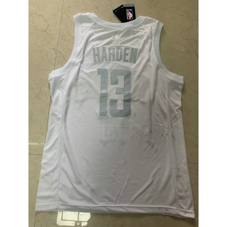 Maglia NBA 13 Harden Rockets MVP Bianco