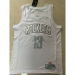 Maglia NBA 13 Harden Rockets MVP Bianco