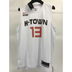 Maglia NBA 13 Harden Rockets Bianco