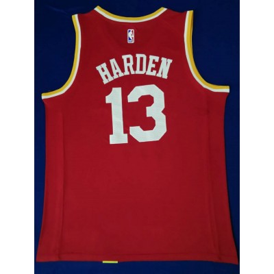 Maglia NBA 13 Harden Rockets Retro Ricamato