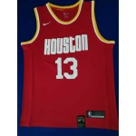 Maglia NBA 13 Harden Rockets Retro Ricamato