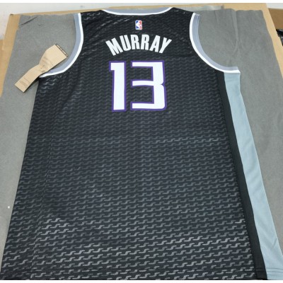 Maglia NBA 13 Murray Sacramento Kings statement Nero