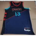 Maglia #13 Poole Washington Wizards 2023-24 city Stampato