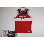 Maglia #13 Poole Washington Wizards Rosso