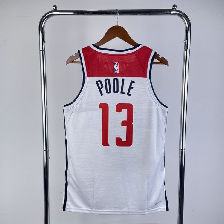 Maglia #13 Poole Washington Wizards home Bianco