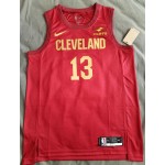 Maglia #13 Rubio Garland Cavaliers 22-23 Rosso con sponor logo Stampato