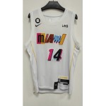 Maglia #14 Herro Miami Heat 22-23 city Bianco Ricamato