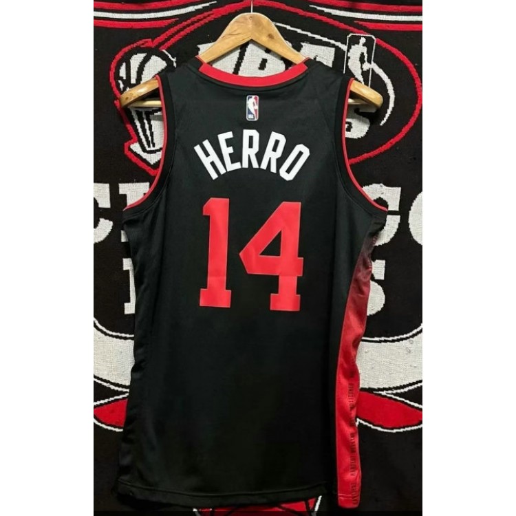 Maglia #14 Herro Miami Heat 23-24 city Nero