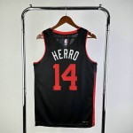 Maglia #14 Herro Miami Heat 23-24 city Nero Stampato