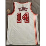 Maglia #14 Herro Miami heat 22-23 Vintage Bianco Stampato