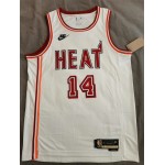 Maglia #14 Herro Miami heat 22-23 Vintage Bianco Stampato