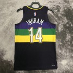 Maglia NBA 14 Ingram New Orleans Pelicans 22-23 city Stampato