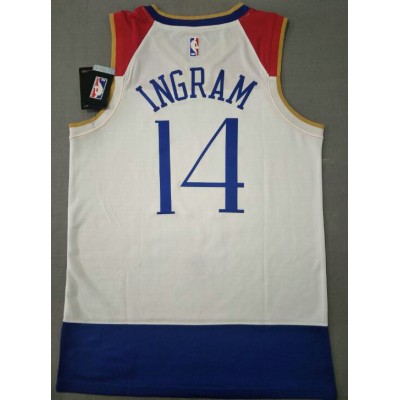 Maglia NBA 14 Ingram Pelicans 20-21 city Stampato