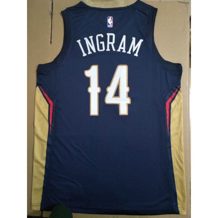 Maglia NBA 14 Ingram Pelicans Blu