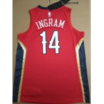 Maglia NBA 14 Ingram Pelicans Rosso