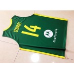 14 Schmidt 2019 FIBA Basketball World Cup Brazil Team Maglia Verde Uomo