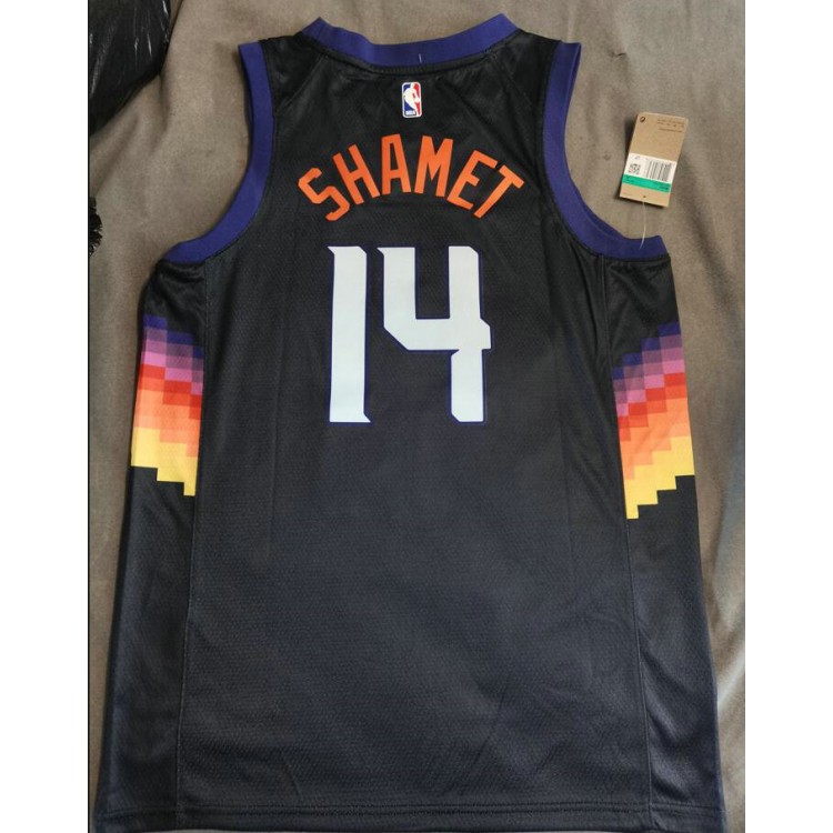 Maglia NBA 14 Shamet Phoenix Suns 20-21 city personnalis