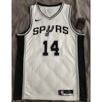 Maglia NBA 14 Wesley Spurs Bianco