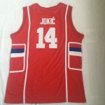 Maglia 14 jokic srbija Team Rosso