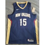 Maglia NBA 15 Alvarado New Orleans Pelicans Blu