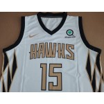 Maglia NBA 15 Carter 2019 Atlanta hawks city Stampato