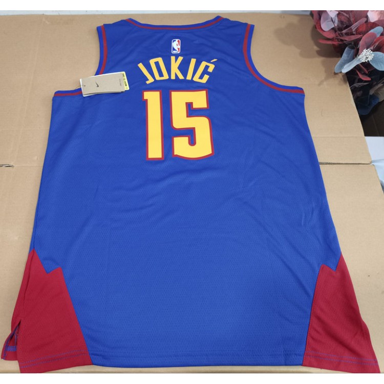 Maglia NBA 15 Jokic 2023 NBA Con The trophy patch