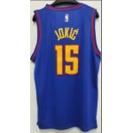 Maglia NBA 15 Jokic Nuggets 22-23 city Ricamato