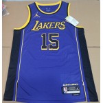 Maglia NBA 15 Reaves Lakers 22-23 Viola