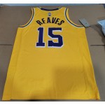 Maglia NBA 15 Reaves Lakers Giallo