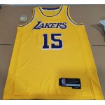 Maglia NBA 15 Reaves Lakers Giallo