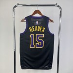 Maglia NBA 15 Reaves Los Angeles Lakers 2023-24 city