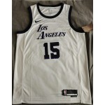 Maglia NBA 15 Revaves Lakers 22-23 city Bianco