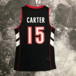 Maglia #15 Vince Carter Raptors 1999-00 Vintage Viola Nero Stampato