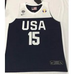 Maglia 15 Walker 2019 fiba Blu