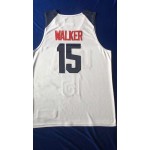 Maglia 15 Walker 2019 fiba Bianco