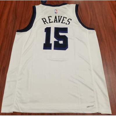 Maglia NBA 15 reaves Lakers 2022-23 city Bianco